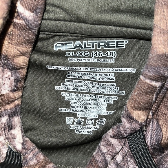 Real Tree hooded pullover - Picture 3 of 4